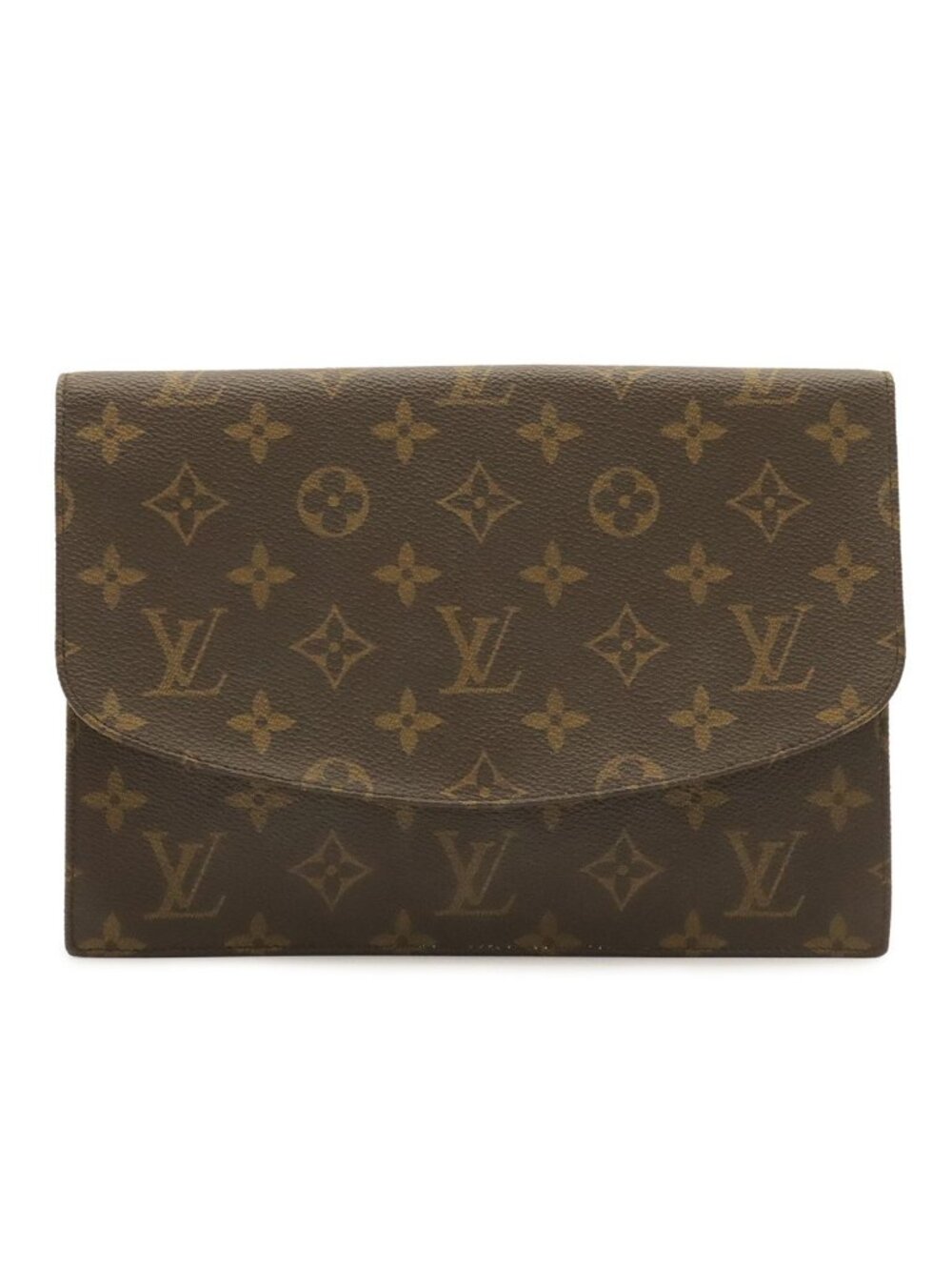 Louis Vuitton Monogram Pochette Secondbag Clutch Pouch Case Multi